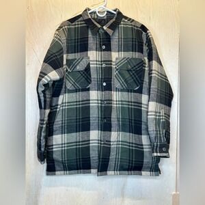 Canyon Guide Shacket Jacket Quilted inside Mens Large New without‎ tags